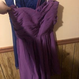 Purple Homecoming dress